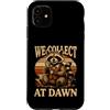 Trash Raccoon Lover Garbage Custodia per iPhone 11 Detective procioni che raccogliamo all'alba