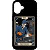 Welder Tarot Card Metal Worker Graphic Custodia per iPhone 16 Il saldatore Tarocchi Carta Amante Saldatura Scheletro Metalworking