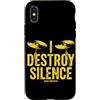 Cymbals Gift / Drummer Gifts for Men and Custodia per iPhone X/XS Piatti Batterista Piatti per batteria