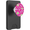 Matisse Inspired Tees & Apparel Ritaglio floreale fucsia ispirato a Matisse PopSockets PopWallet per MagSafe