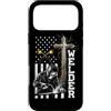 Funny Welder Welding Metal Worker Job Gr Custodia per iPhone 17 Pro Max Saldatore Croce Bandiera Americana Saldatura Lavoratore Metallo Lavoro Uomini