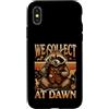 Trash Raccoon Lover Garbage Custodia per iPhone X/XS Detective procioni che raccogliamo all'alba