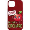 Apple Picking Season Fall Harvest Autumn Custodia per iPhone 15 Plus Il più carino nel raccoglitore di mele del frutteto ama la raccolta di mele dei bambini