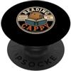 Cozy Book Reading Designs La lettura degli amanti dei libri mi rende Cappy Reader Capybara PopSockets PopGrip Adesivo