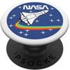 Nasa Razzo arcobaleno della NASA PopSockets PopGrip Adesivo