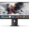 KOORUI S3241XO 32 Pollici Gaming Monitor, UHD 2160p Computer Monitors 4k, QD-OLED, UHD 240Hz, 0.03ms, HDMI(2.0)*2, Sync Adaptive, VESA (100mm*100mm), Eye Care, Inclinazione Regolabile, Girevole