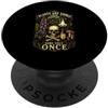 Botany Mushroom Plant Lover Dark Humor G Tutte le piante sono commestibili alcune solo una volta fungo teschio da giardino PopSockets PopGrip Adesivo