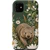 Daisy Wombat Collection Custodia per iPhone 11 Margherita Wombat Prato