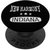 Indiana born and pride Vintage Nuova Armonia Indiana PopSockets PopGrip Adesivo