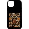 Trash Raccoon Lover Garbage Custodia per iPhone 15 Plus Detective procioni che raccogliamo all'alba