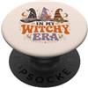 Spooky Season Society In My Witchy Era Spooky Season - Cappelli da strega, design vintage PopSockets PopGrip Adesivo