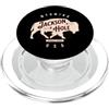 Jackson Hole Wyoming USA Outdoor Vintage Jackson Hole PopSockets PopGrip per MagSafe
