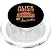 City Travel Australia Alice Springs Adve Iconica avventura di viaggio in città di Alice Springs in Australia PopSockets PopGrip per MagSafe