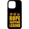 Rope Skipping and Friends Fitness Fun Ap Custodia per iPhone 15 Pro Max Legenda del salto della corda