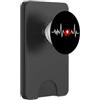 Just Switzerland lovers Designs Svizzera, battito cardiaco, mappa delle bandiere PopSockets PopWallet per MagSafe