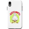 Cheeky Coop Humor Custodia per iPhone XR Indovina che culo di pollo divertente scherzo fattoria umorismo barnyard