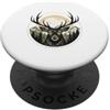 Majestic Stag Mountain Wilderness Nature Majestic Cervo Montagna Wilderness Natura Campeggio Regalo PopSockets PopGrip Adesivo
