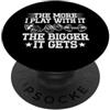 Funny Gym Sayings Men Women Fitness Work Divertente palestra allenamento fitness bodybuilding sport sollevatori di pesi PopSockets PopGrip Adesivo