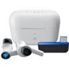 Razer Hammerhead HyperSpeed - Auricolari wireless da gaming multipiattaperma per PlayStation (HyperSpeed Wireless, ANC, Bluetooth 5.2, Con Razer Chroma RGB) Blanco