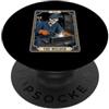 Welder Tarot Card Metal Worker Graphic Il saldatore Tarocchi Carta Amante Saldatura Scheletro Metalworking PopSockets PopGrip Adesivo