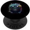 PM-Artistic Il mostro colorato Unico e fantastico PopSockets PopGrip Adesivo