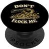 Freedom Mind Outdoor Heritage Don't Flock Me Divertente Privacy Liberty Snake Vintage PopSockets PopGrip Adesivo