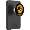 Jurassic World Dominion Amber Coin T-Rex Silhouette PopSockets PopWallet per MagSafe