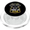 1500 Pound Club Powerlifting Graphics 1500 libbre Club Palestra Sollevamento Pesi Bodybuilder Club 1500 lb Club PopSockets PopGrip per MagSafe
