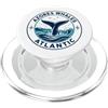 Azores Ocean Collective Emblema circolare da viaggio con balena balena balena PopSockets PopGrip per MagSafe