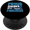 Diabetic Gifts Women Men Diabetes Awaren Orgoglioso proprietario di una consapevolezza del diabete di tipo 1 inutile del pancreas PopSockets PopGrip Adesivo