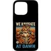 Owl Navigator Explorer Compass Custodia per iPhone 15 Pro Max Noi Navigare All'alba Owl Compass Aviator