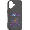 Cyber Spiritual Aesthetic & Y2K Street Custodia per iPhone 17 Cyberpunk Lotus Cyber Spiritual Kanji