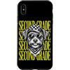 2nd Grade Student Teacher First Day Of S Custodia per iPhone XS Max Divertente insegnante di seconda elementare cane carino studente di ritorno a scuola