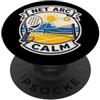 Jimbeels NET ARC CALM Gioco di racchette sulla sabbia PopSockets PopGrip Adesivo