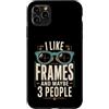Optical Optometry Eye Care Designs Custodia per iPhone 11 Pro Max Ottico Mi piacciono le cornici e forse 3 Persone Occhiali