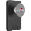 Croatian roots-Designs Croazia, battito cardiaco, mappa delle bandiere PopSockets PopWallet per MagSafe