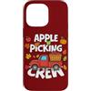 Apple Picking Season Fall Harvest Autumn Custodia per iPhone 14 Pro Max Apple Picking Crew Tipi di varietà di mele Raccolta di mele