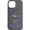Cyber Spiritual Aesthetic & Y2K Street Custodia per iPhone 15 Cyberpunk Lotus Cyber Spiritual Kanji