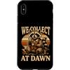 Trash Raccoon Lover Garbage Custodia per iPhone XS Max Detective procioni che raccogliamo all'alba