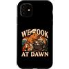 Animal Chefs Breakfast Cook Custodia per iPhone 11 Cuciniamo all'alba Woodland Animal