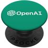 MathWare Geeky OpenAI Programmatore di computer di intelligenza artificiale PopSockets PopGrip Adesivo