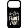 Optical Optometry Eye Care Designs Custodia per iPhone 17 Pro Max Ottico Mi piacciono le cornici e forse 3 Persone Occhiali