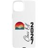 Senior Class Of 2027 Retro Mountain Sapp Custodia per iPhone 15 Plus Classe senior del 2027 Retro Mountain Sunrise HS-College Grad