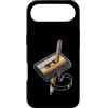 Vintage Cassette Tape and Pencil Rewind Custodia per iPhone Air Nastro a cassetta vintage a matita, stile nostalgico, anni '80 e '90
