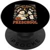 Spooky Halloween Teacher Educator Fall A Non puoi spaventarmi, insegno fantasma insegnante prescolare PopSockets PopGrip Adesivo