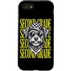 2nd Grade Student Teacher First Day Of S Custodia per iPhone SE (2020) / 7/8 Divertente insegnante di seconda elementare cane carino studente di ritorno a scuola