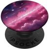 Purple Aesthetic Gifts Rosa Viola Galassia Nuvole Dreamy Celeste Spazio Cielo PopSockets PopGrip Adesivo