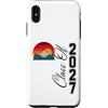 Senior Class Of 2027 Retro Mountain Sapp Custodia per iPhone XS Max Classe senior del 2027 Retro Mountain Sunrise HS-College Grad