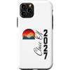Senior Class Of 2027 Retro Mountain Sapp Custodia per iPhone 11 Pro Classe senior del 2027 Retro Mountain Sunrise HS-College Grad