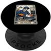 Welder Tarot Card Metal Worker Graphic The Welder Tarocchi Carta Saldatura Scheletro Metalworking Uomini PopSockets PopGrip Adesivo